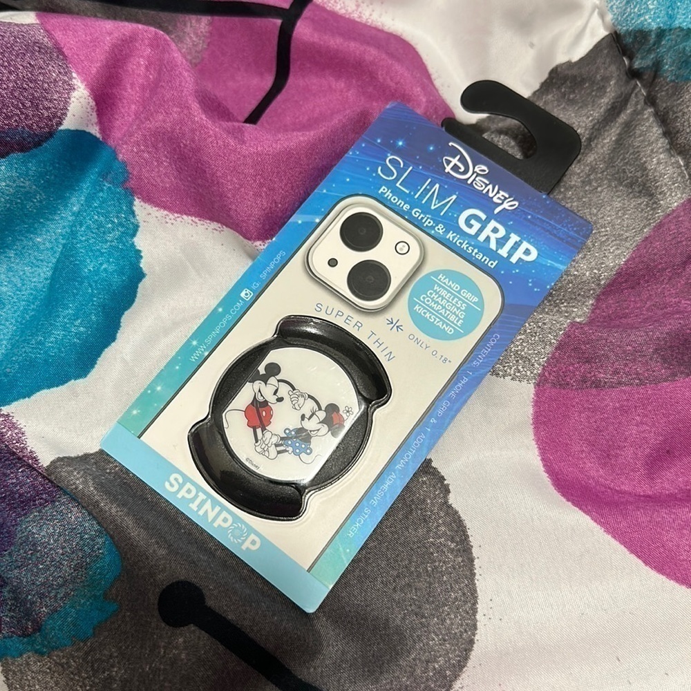 Mickey and Minnie Slim Grip Phone Grip and Kickstand